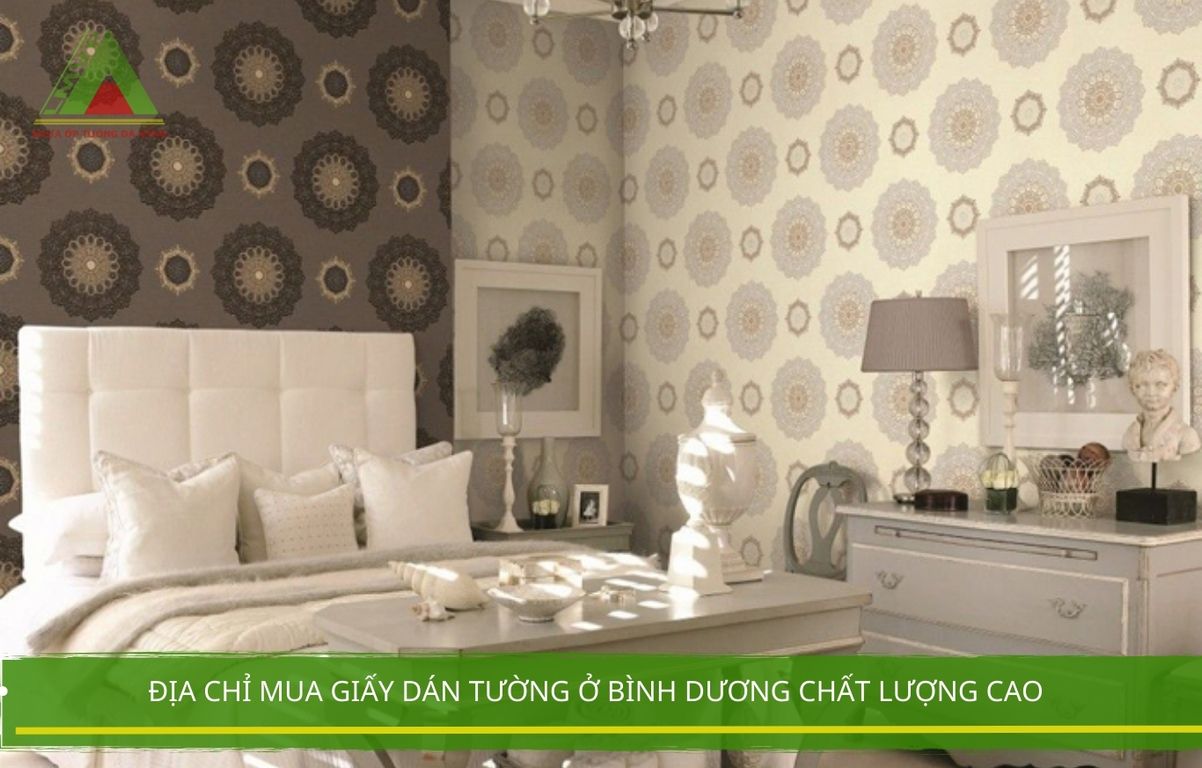 Địa chỉ mua giấy dán tường ở bình dương chất lượng cao 