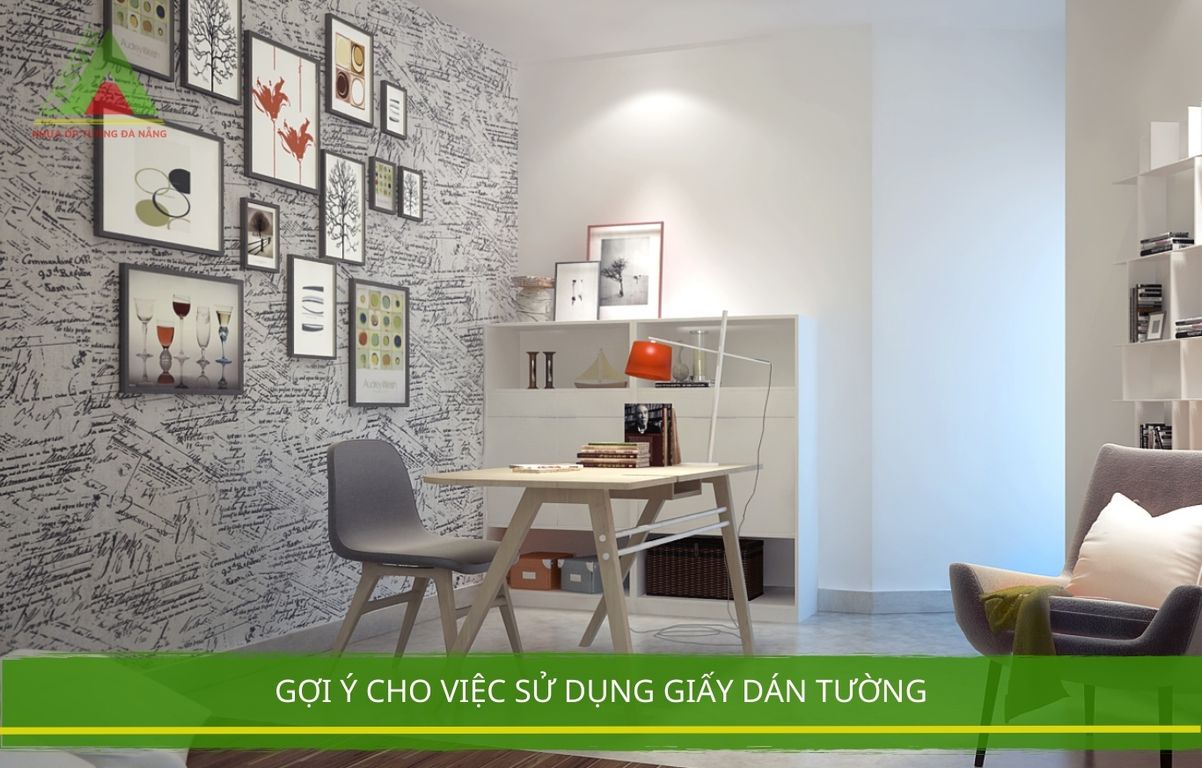 Gợi ý cho việc sử dụng giấy dán tường