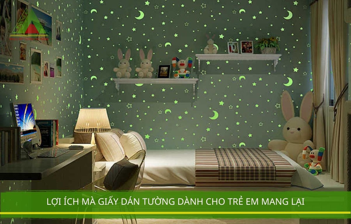 Lợi Ích Mà Giấy Dán Tường Dành Cho Trẻ Em Mang Lại