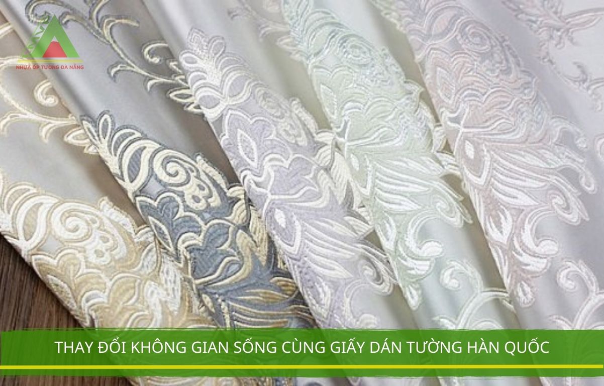 Thay đổi không gian sống cùng giấy dán tường Hàn Quốc